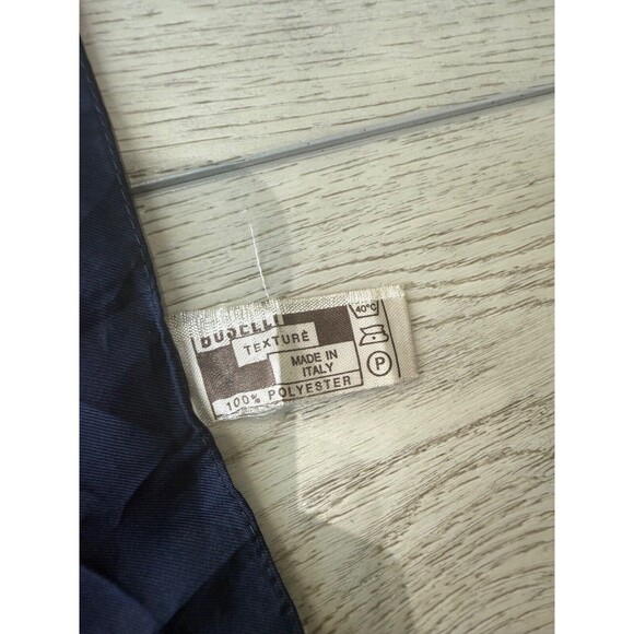 Buselli Abstract Art Square Scarf Vintage 1970s 1980s Polyester Multicolor 31" - Picture 6 of 6